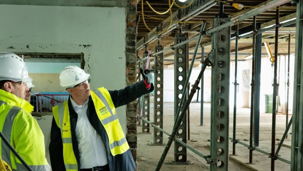 Welsh High School refurbishment latest in Govt.’s sustainable communities for learning programme